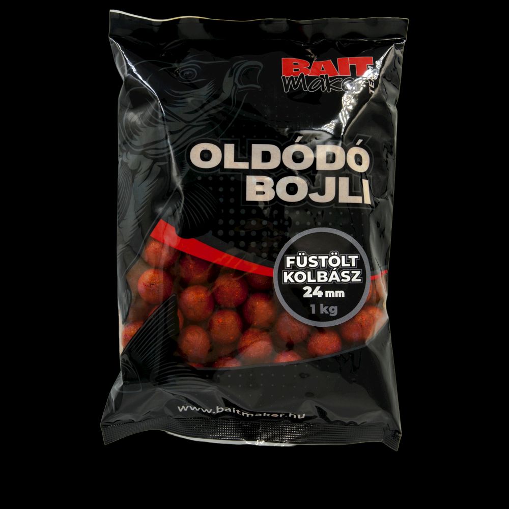 Bait Maker Oldódó bojli Füstölt Kolbász 24mm 1kg