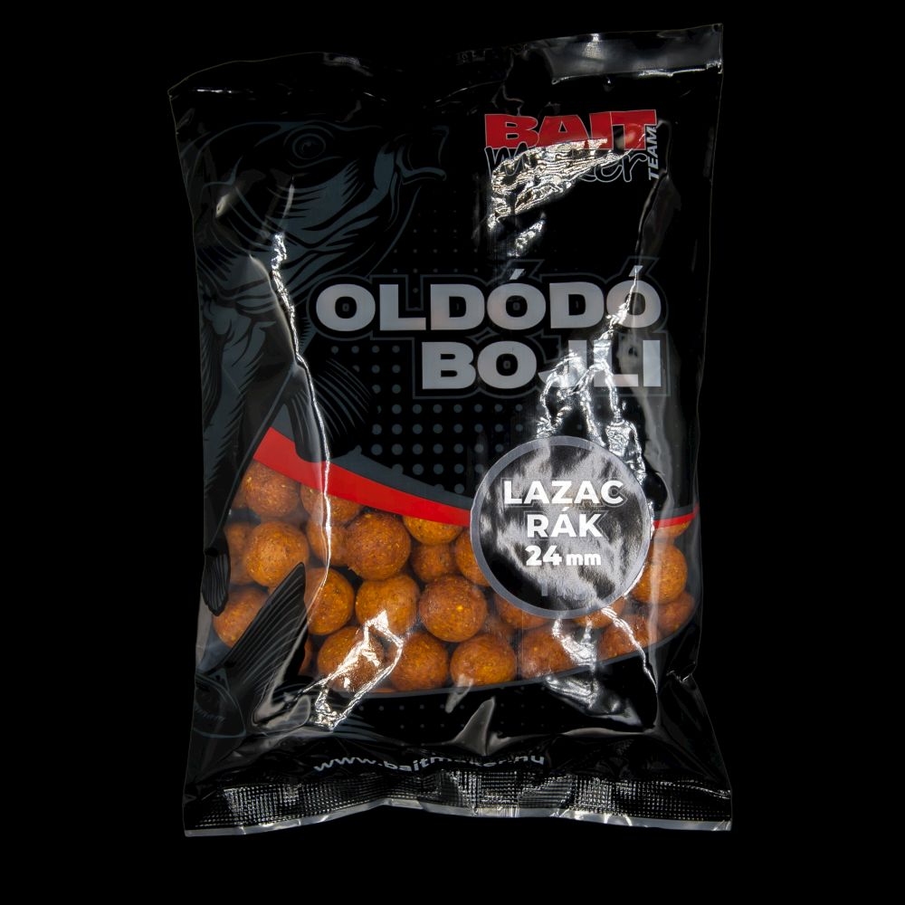 Bait Maker Oldódó bojli Lazac & Rák 24mm 1kg