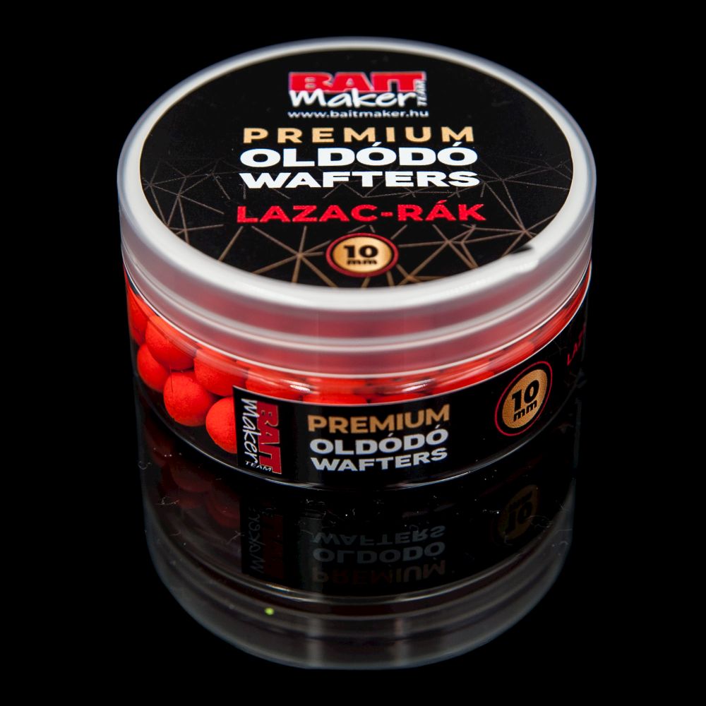 Bait Maker Premium Oldódó Wafters Lazac & Rák 10mm 30g