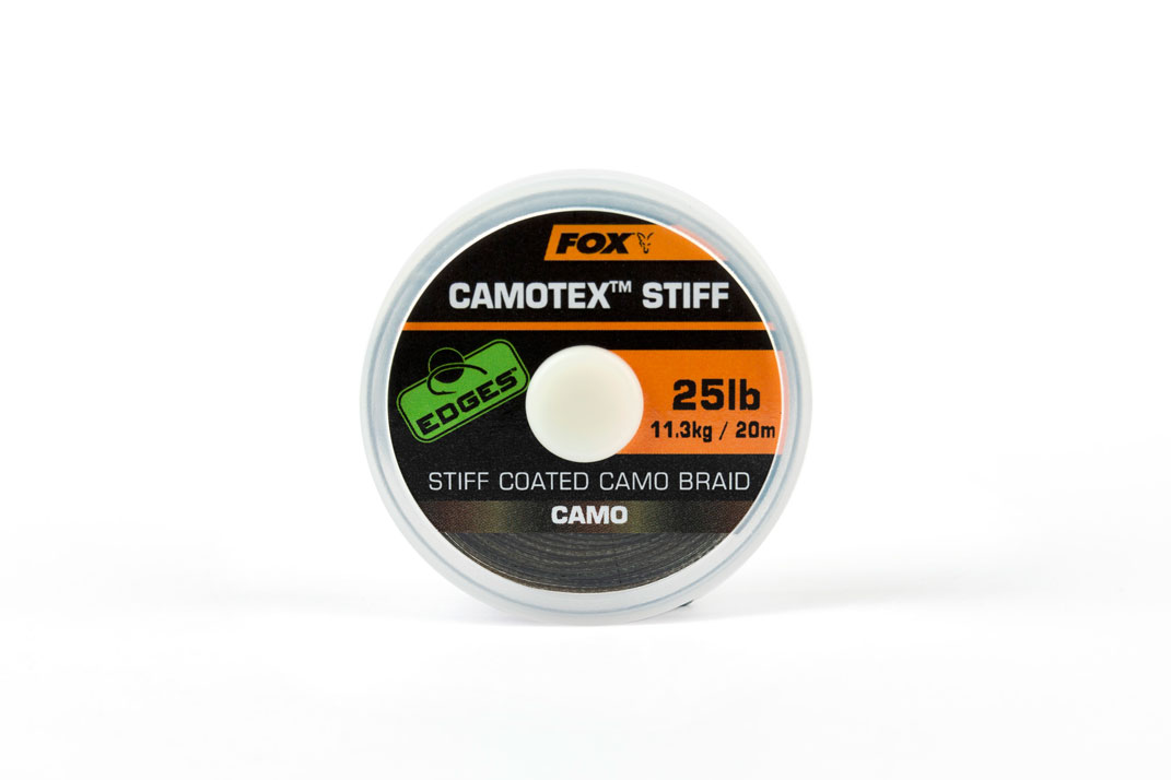 FOX EDGES™ Camotex Stiff Előkezsinór 20lb - 20m