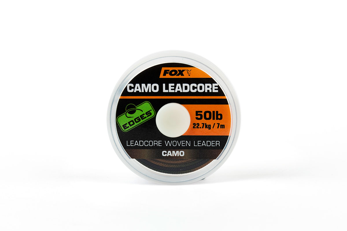 FOX EDGES™ Camo Leadcore fonott előtét zsinór 50lb x25m