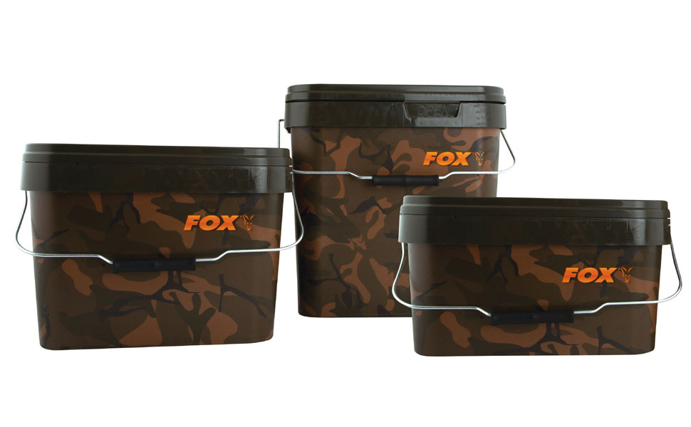 Fox Camo Square Buckets Terepmintás Vödör - 17L