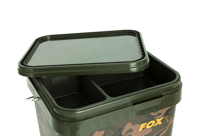 Fox Camo Square Buckets Terepmintás 17L Vödör Betét