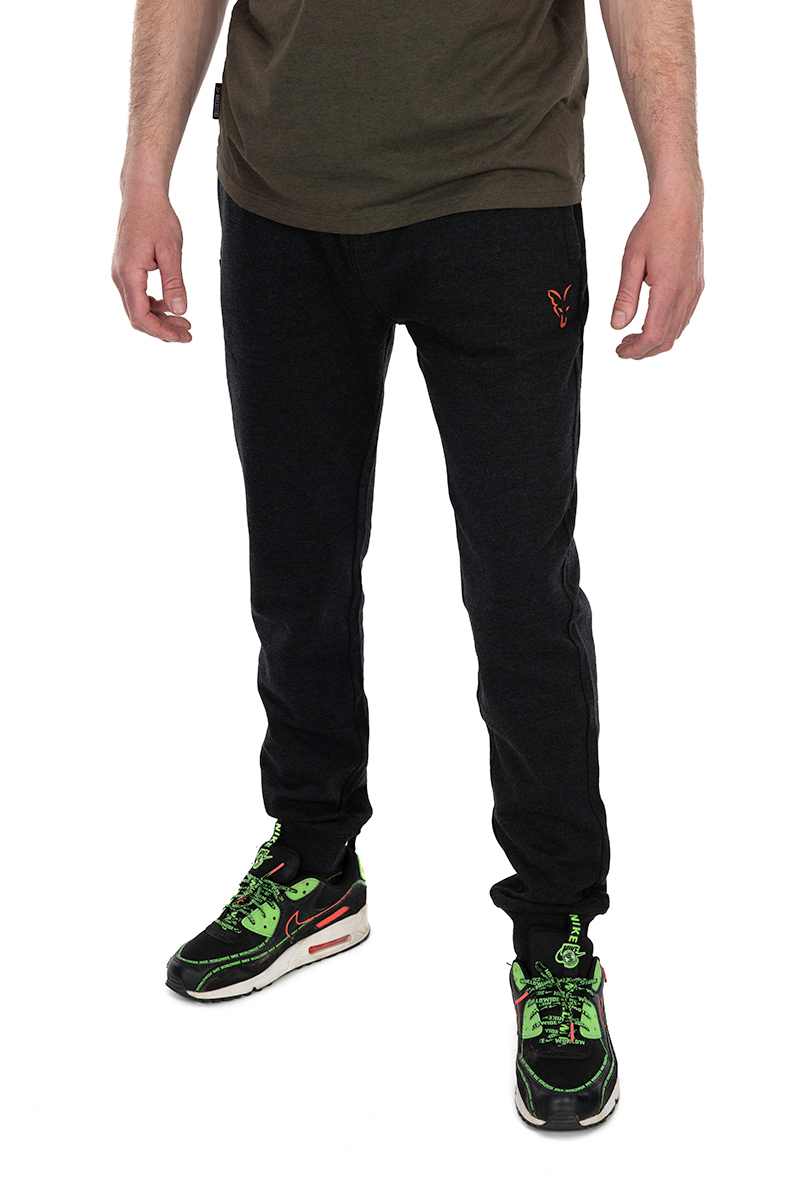 Fox Collection LW Jogger Nadrág - Black&Orange - M