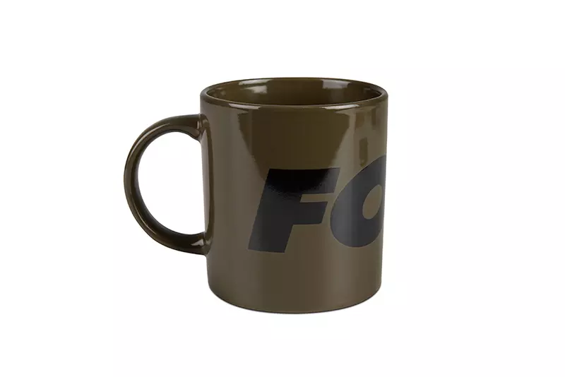 Fox Green and Black Logo Ceramic Mug Bögre