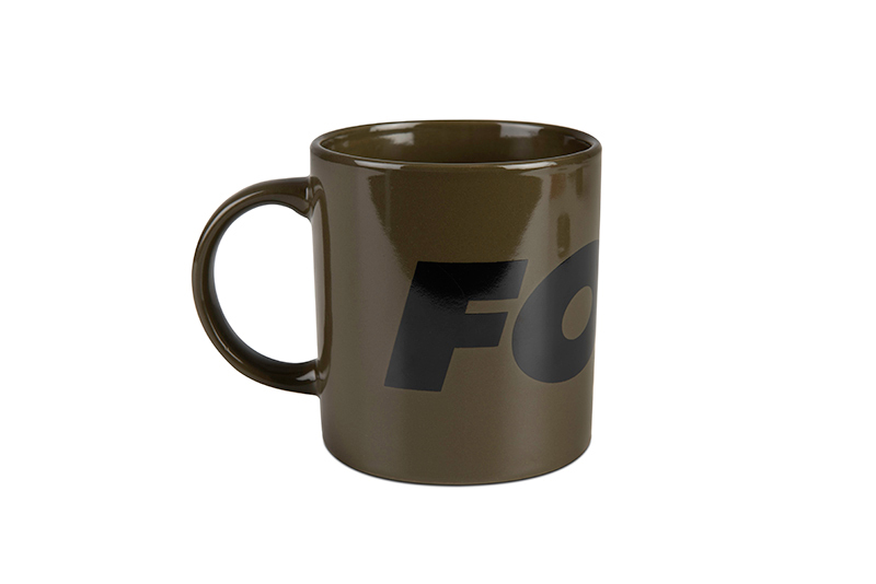 Fox Green and Black Logo Ceramic Mug Bögre