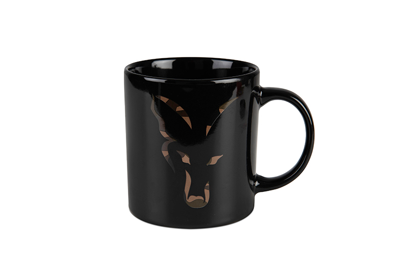 Fox Black and Camo Head Ceramic Mug - KERÁMIA Bögre