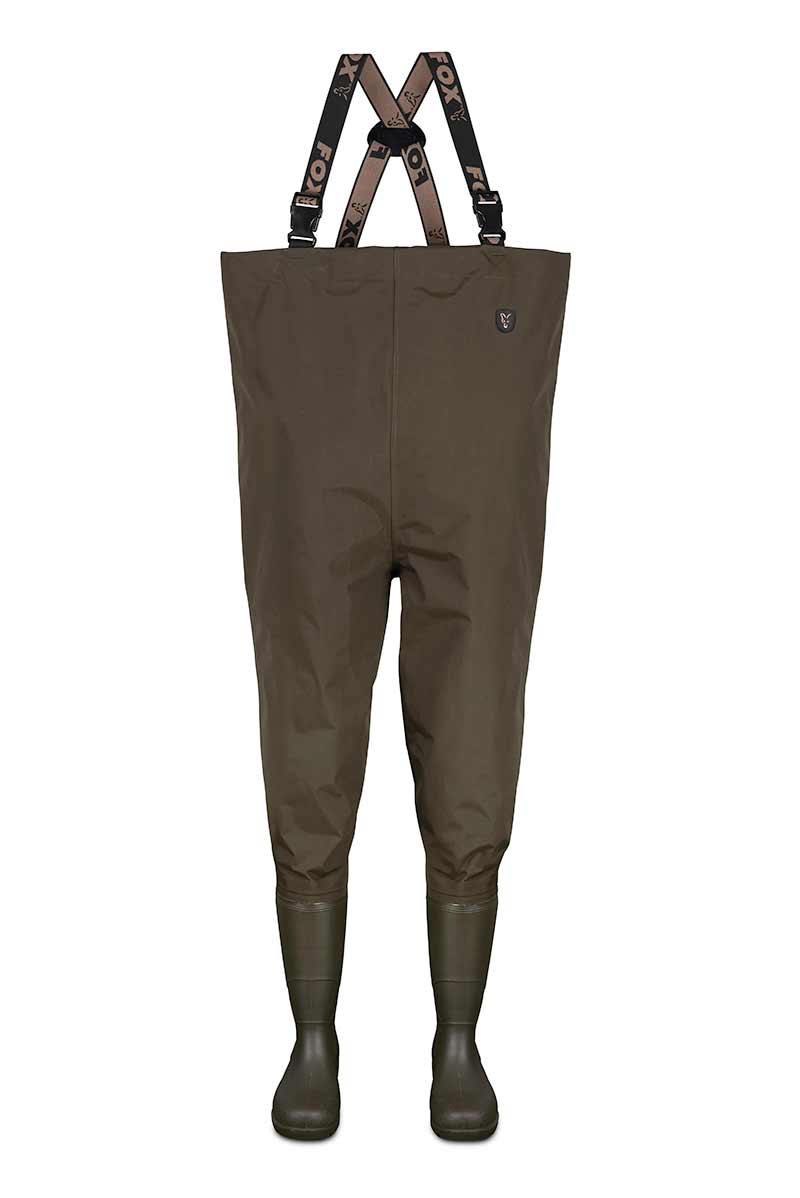 FOX Lightweight Lined Waders Melles csizma Khaki Méret: 12 UK / 46 EU