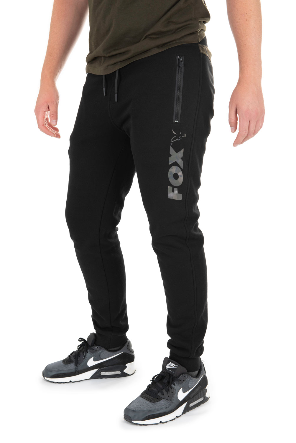 Fox Black/Camo Print Jogger Melegítő Nadrág - XXL