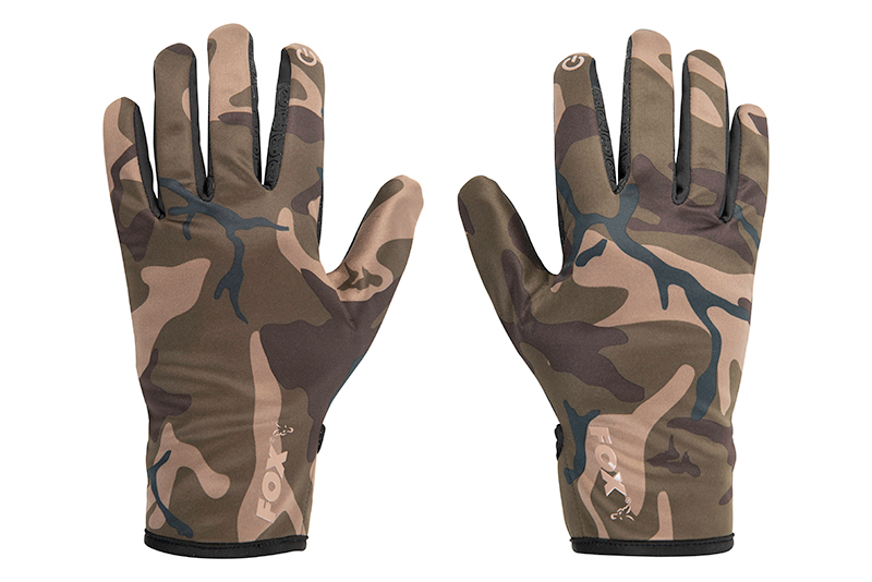 FOX Camo Thermal Gloves - thermo kesztyű Méret:L