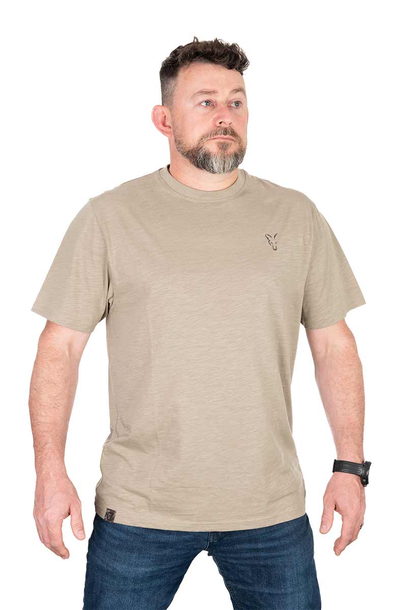 Fox Limited LW Khaki Large Print T Póló - L