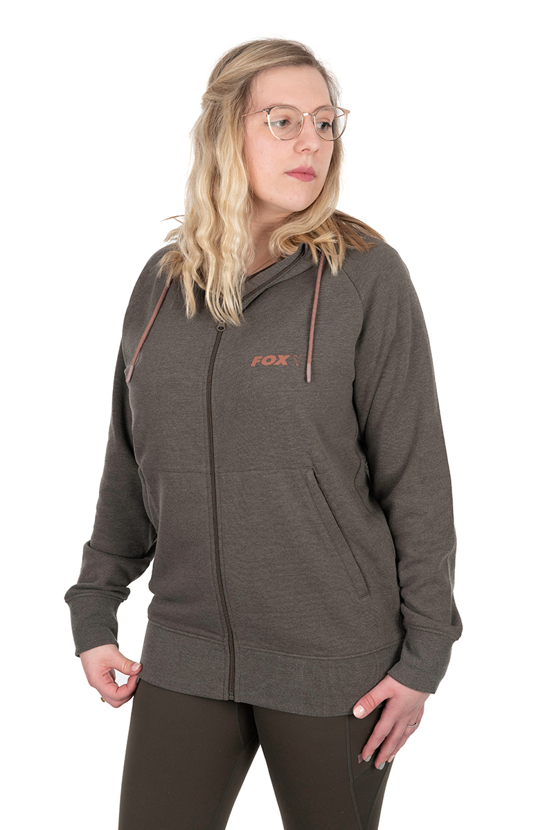 Fox Női Zipped Hoodie Melegítő Felső - Méret: L 16-18