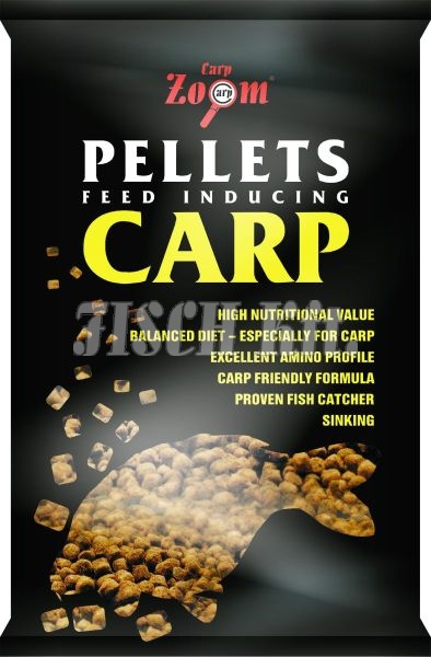 Carp Zoom Carp Pellets - Etetőpellet pontyoknak 6mm, 800g