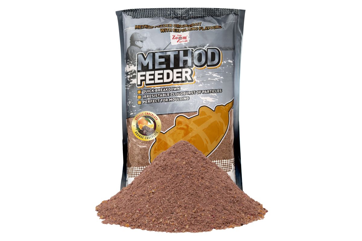 Carp Zoom Method Feeder etetőanyag, Csoki-Narancs, 1 kg