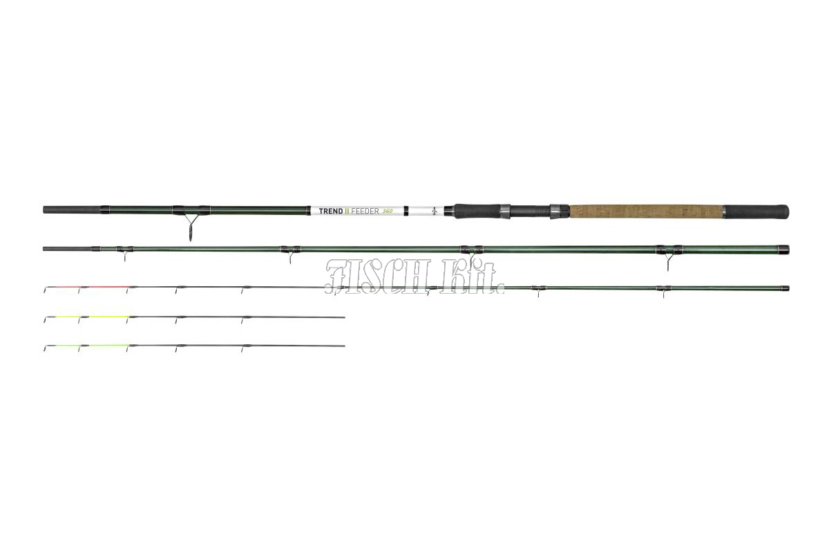 CARP ZOOM Trend II Feeder horgászbot, 360 cm, 160 g, 3+3 részes