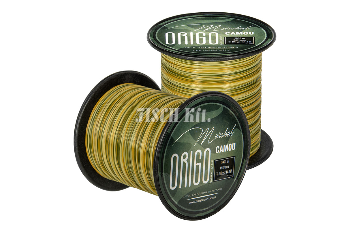 Marshal Origo Camou pontyozó zsinór, 0,37 mm, 10,4 kg, 1000 m, terepmintás