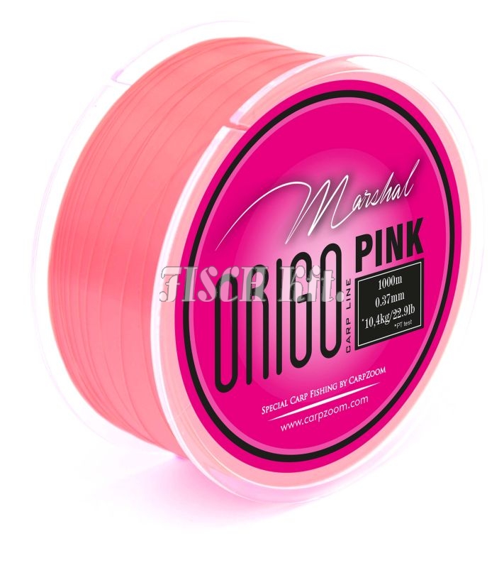 Marshal Origo pontyozó zsinór, 0,23mm, 4,80kg, 1000m, rózsaszín