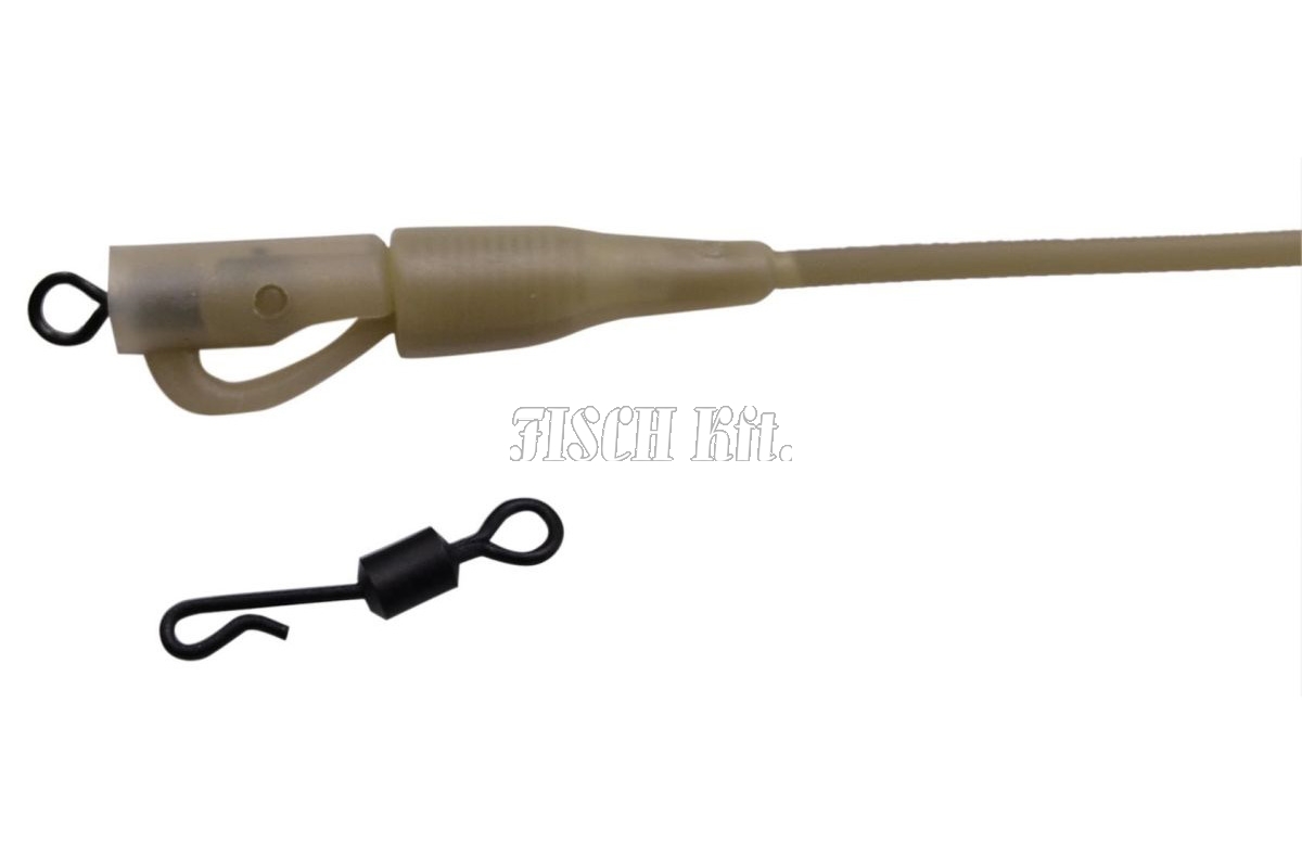 CARP ZOOM Bojlis gubancgátlós szerelék biztonsági ólomkapoccsal, 50cm, 3db