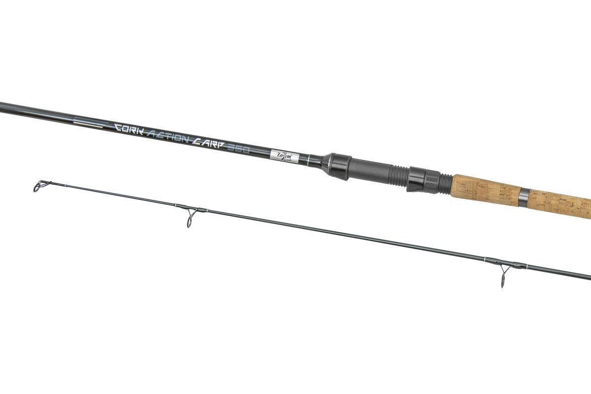 CARP ZOOM Cork Action Carp parafa nyelű bojlis bot, 3,60m, 3,0lb, 273g, 2 részes