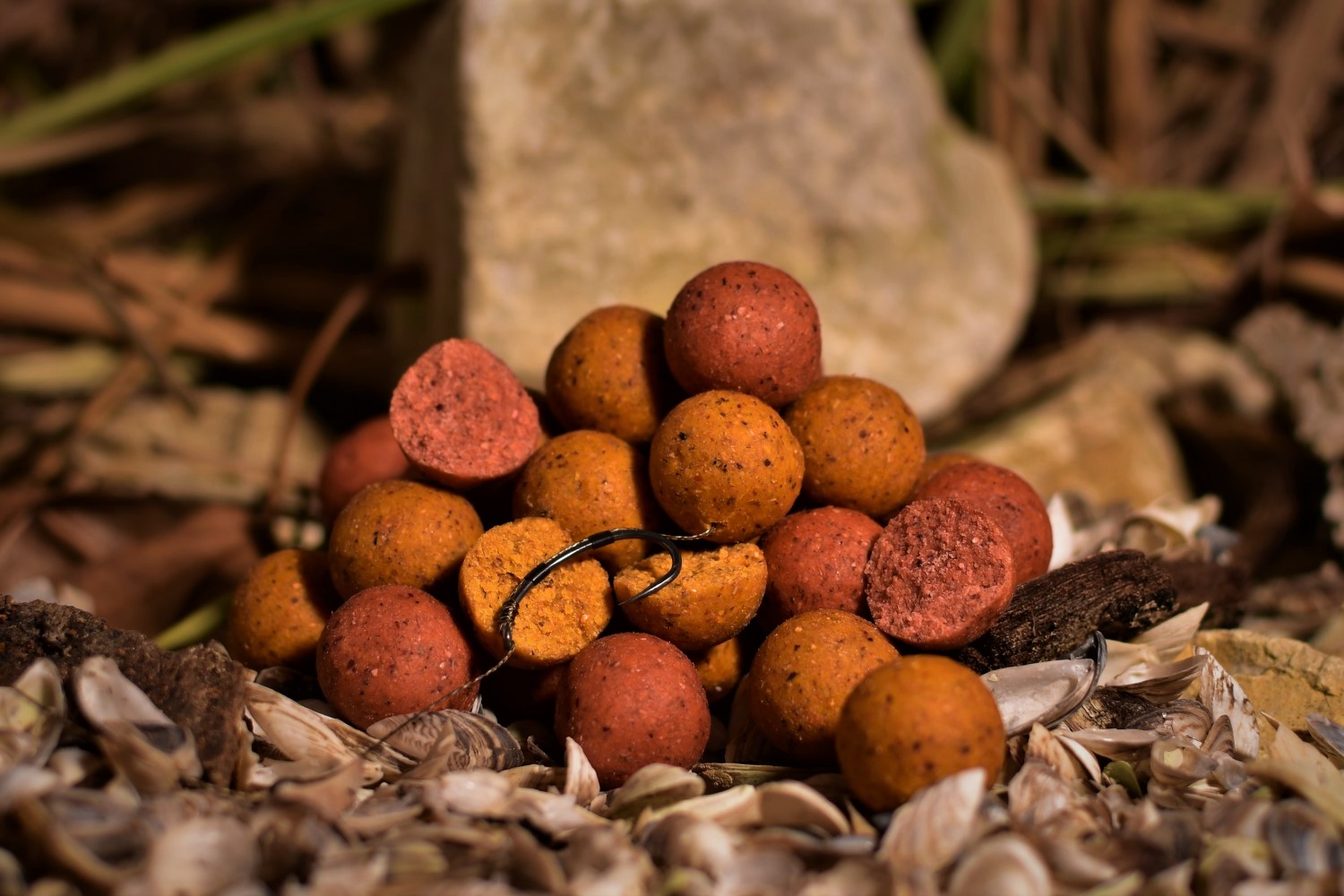 Balaton Baits Etető bojli STRAWBERRY & MANGo - Gyümölcsös 20mm 2,5kg