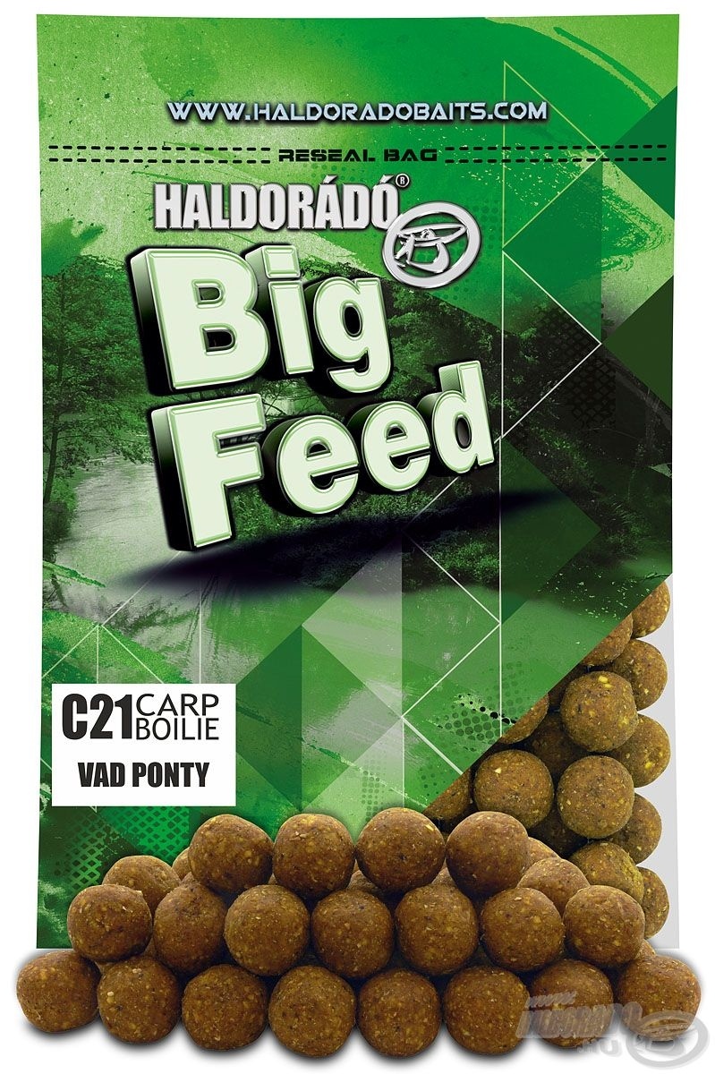 Haldorádó Big Feed - C21 Boilie - Vad Ponty