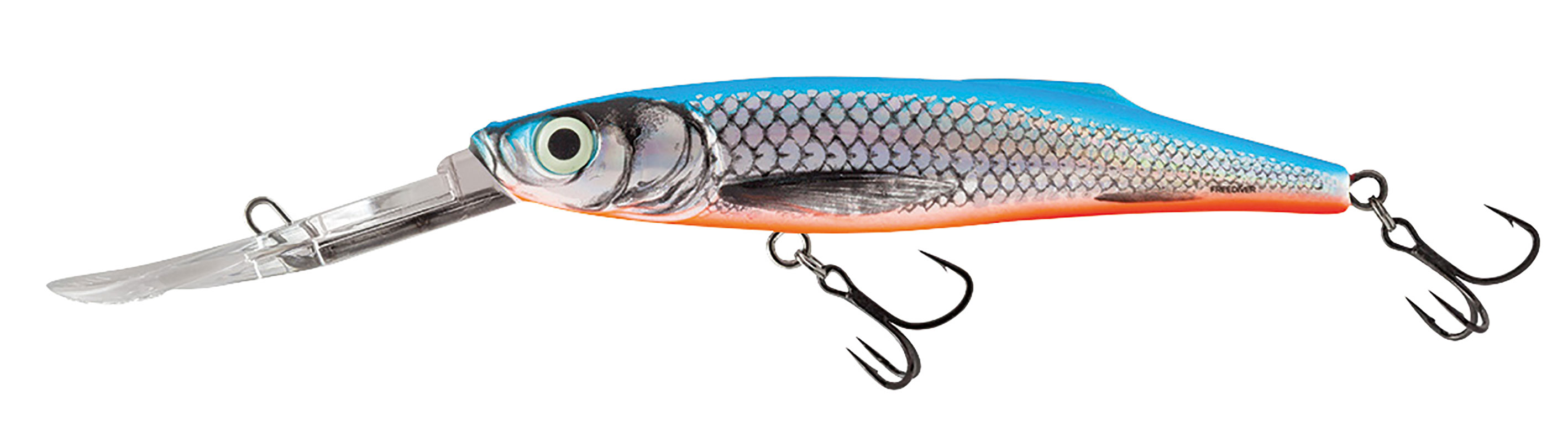 Salmo FREEDIVER SUPER DEEP RUNNER - 7cm FD7SDR SILVER BLUE