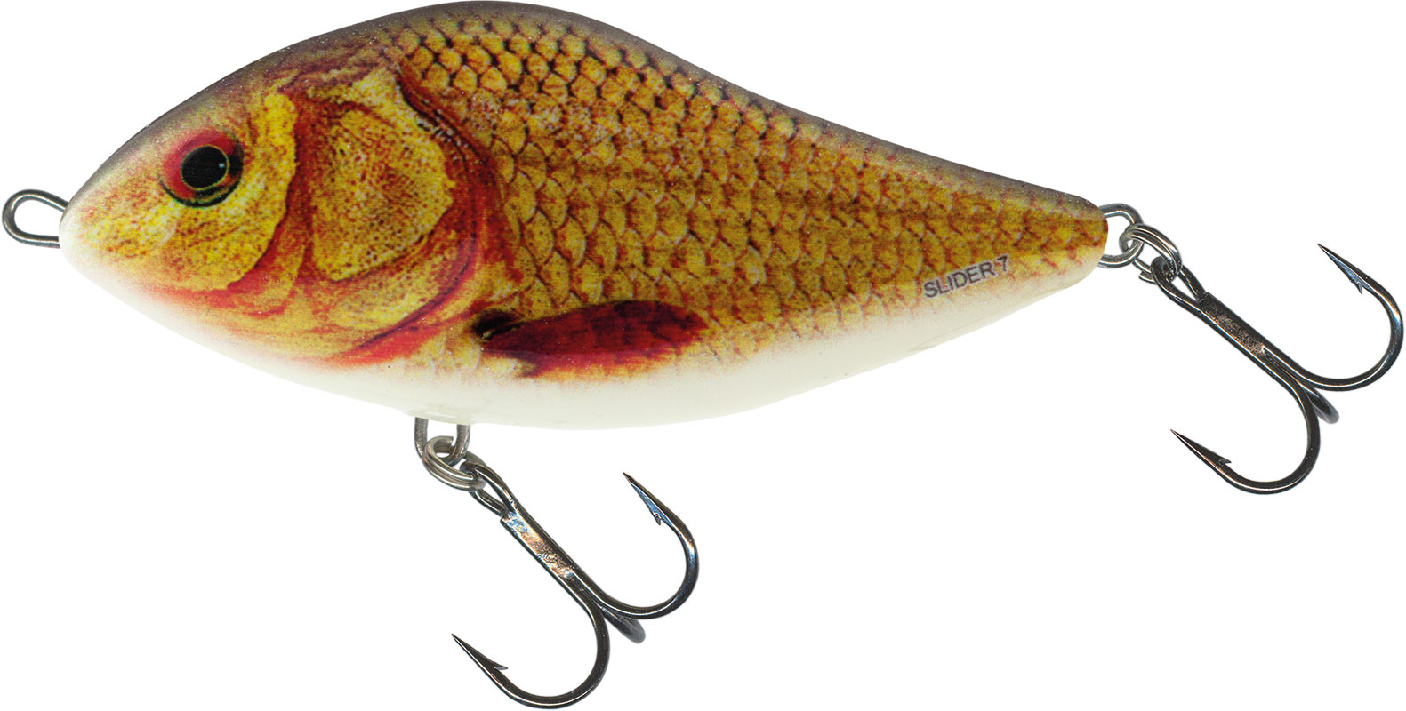 New Salmo Slider Colours SD10S SUPERNATURAL GOLDEN CRUCIAN 10cm Süllyedő