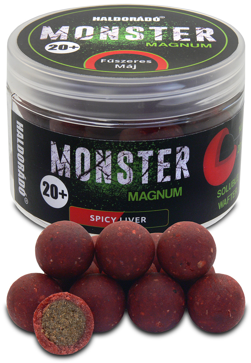 Haldorádó Monster Magnum 20+ - Fűszeres Máj 20mm 80g